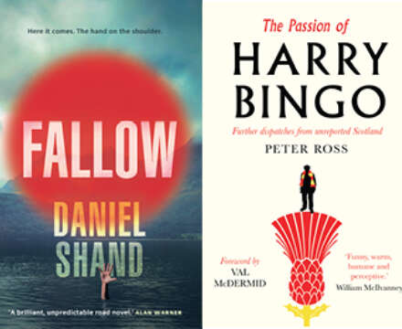 Fallow and The Passion of Harry Bingo Shortlisted for Saltire Society Literary Awards